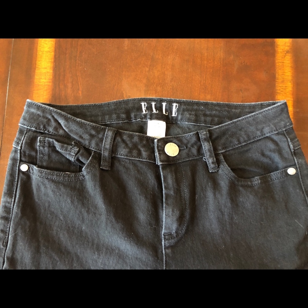 Elle size 4 black jeans